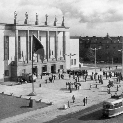 Pohled na budovu 1961